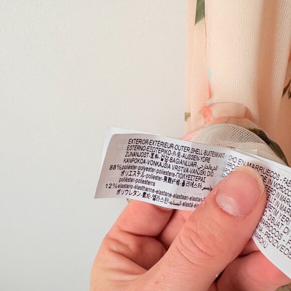 Zara Floral Print Ruffled Mini Dress NWT Blogger Fav Size Medium - Picture 10 of 11